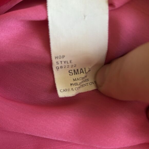 Natori Womens Nightgown Robe S Pink Tropical Floral Lounge Sleep Pajamas Resort - Picture 11 of 12